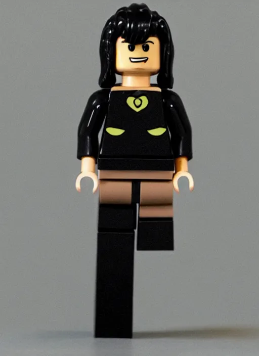 Image similar to a kim kardashian lego figure.