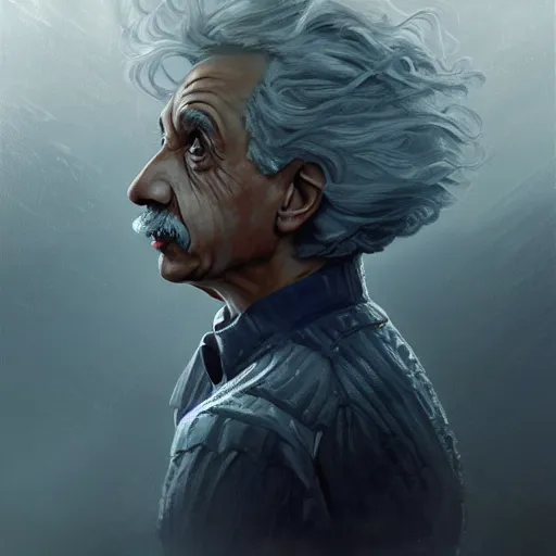 Prompt: dramatic, Albert Einstein. scifi, intricate, elegant, highly detailed, digital painting, artstation, concept art, smooth, sharp focus, illustration, illustration painting by Mandy Jurgens and Małgorzata Kmiec and Dang My Linh and Lulu Chen and Alexis Franklin and Filip Hodas and Pascal Blanché and Bastien Lecouffe Deharme, detailed intricate ink illustration, heavenly atmosphere, detailed illustration, digital art, overdetailed art, complementing colors, trending on artstation, Cgstudio, the most beautiful image ever created, subtle details, illustration painting, vibrant colors, 8K, award winning artwork, high quality printing, fine art, intricate, epic lighting, very very very very beautiful scenery, 8k resolution, digital painting, sharp focus, professional art, atmospheric environment, 8k ultra hd, artstationHD, hyper detailed, elegant, cinematic, awe inspiring, beautiful