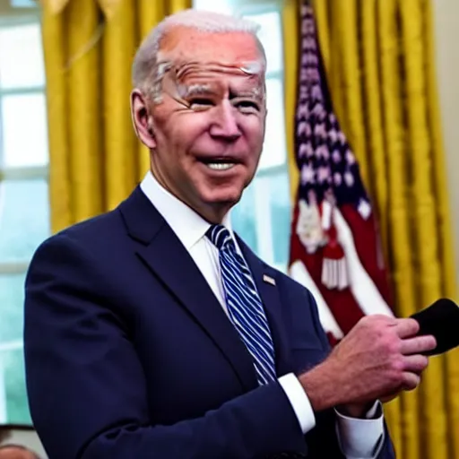 Image similar to president biden as jim from the office