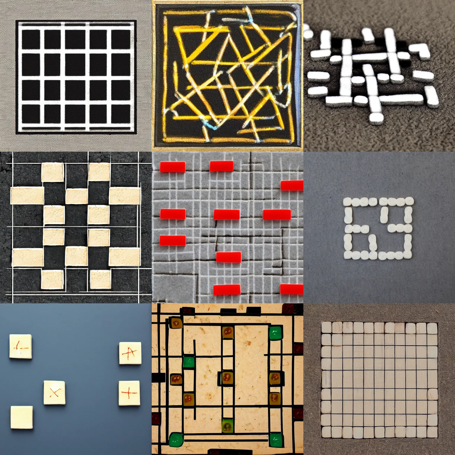 Prompt: a single square of tic - tac - toe