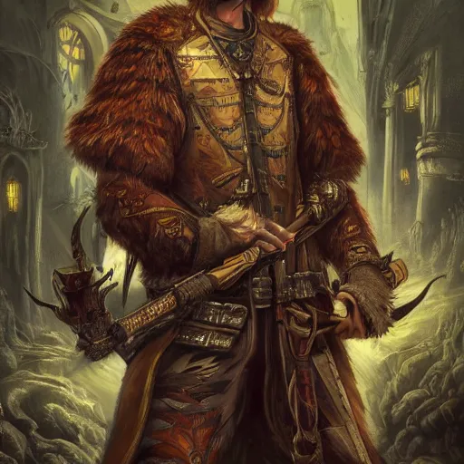 Image similar to nikolai second. high detailed fantasy art