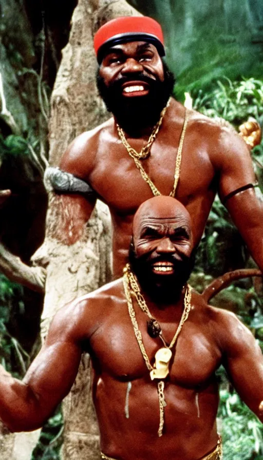 Image similar to mr. t, e. t., cinema still