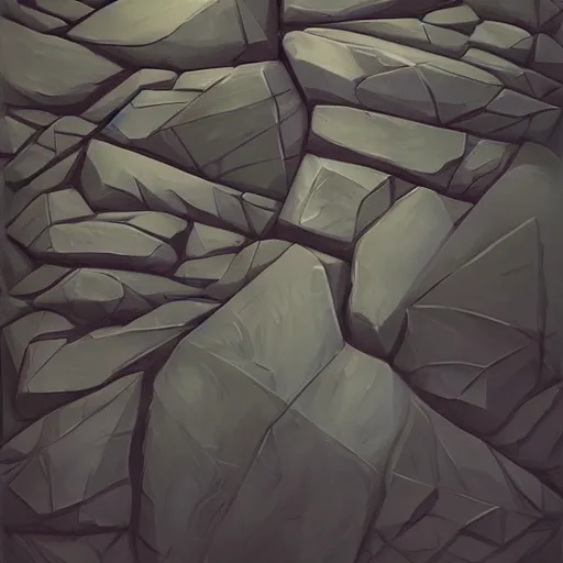 Image similar to digital painted stylized stone cladding texture by artgerm, james gilleard, jordan grimmer, painterly, digital art, artstation