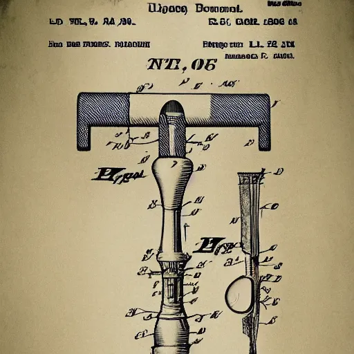 Image similar to US patent of a toilet plunger