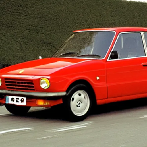 Image similar to VAZ-2101 as a Ferrari