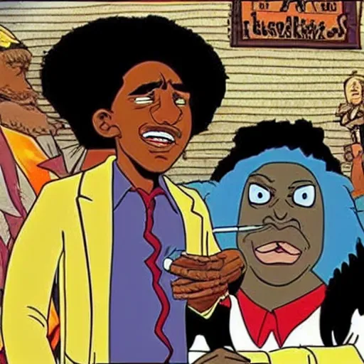 Prompt: uncle ruckus 1 9 8 0 s children's show