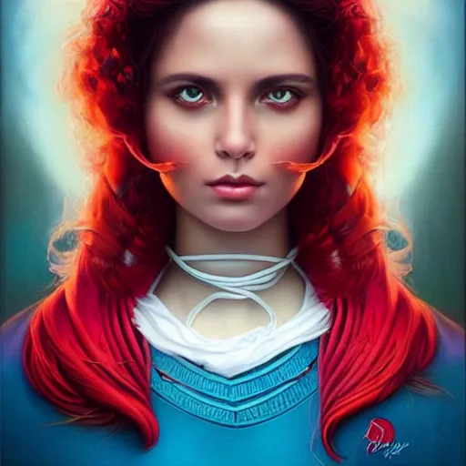 Image similar to Stockholm city portrait, Spanish girl, Pixar style, by Tristan Eaton Stanley Artgerm and Tom Bagshaw.