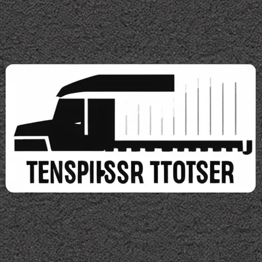 Prompt: logo shipping tensor teamster