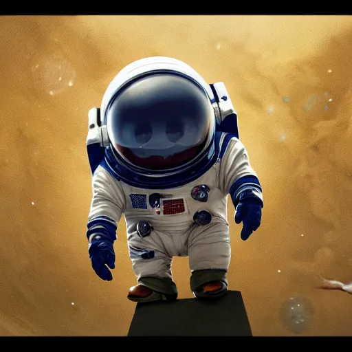 Image similar to astronaut penguin floating in space, movie by nuri iyem, james gurney, james jean, greg rutkowski, anato finnstark. pixar. hyper detailed, 5 0 mm, award winning photography