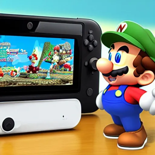 Image similar to nintendo wii u 2