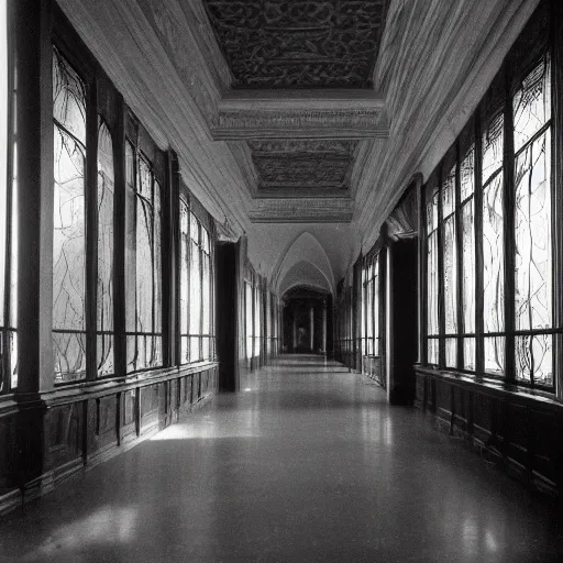 Prompt: high definition interior photographs of the isabella stewart gardner museum in boston in the early morning hours of march 1 8, 1 9 9 0