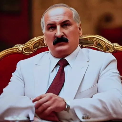 Image similar to Alexander Lukashenko as Vito Corleone