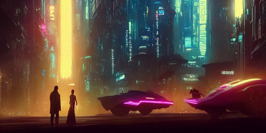 Image similar to jamie chung altered carbon 2 0 1 8 blade runner movie still look at the cityscape from roof matrix perfect face fine realistic face pretty face neon puffy jacket blue unicorn futuristic sci - fi elegant by denis villeneuve tom anders zorn hans dragan bibin thoma greg rutkowski ismail inceoglu illustrated sand storm alphonse mucha