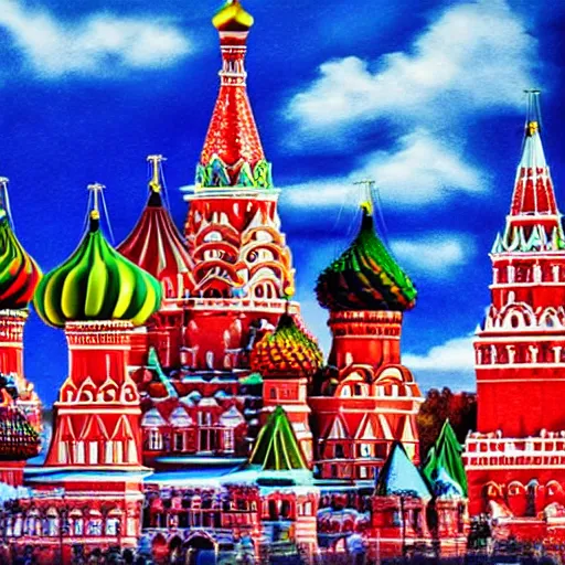 Image similar to fantasy_artwork_hyper_detailed_very_very_very_very_very_very_very_very_very_very_very_very_very_very_very_very_very of Dragon on the Red square, Moscow,