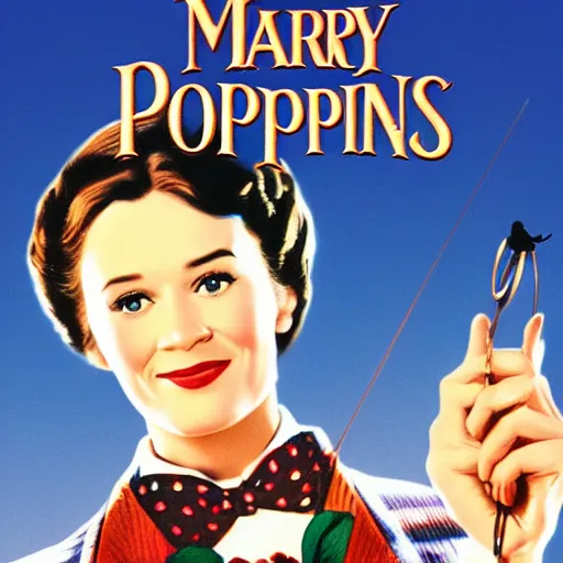 Image similar to Mary Poppins propaganda poster