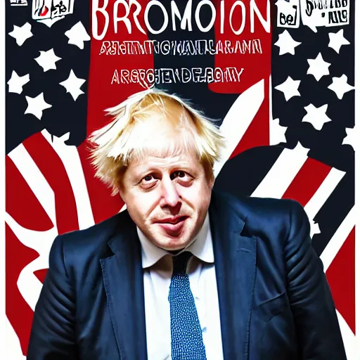 Image similar to Boris Johnson by Arcane