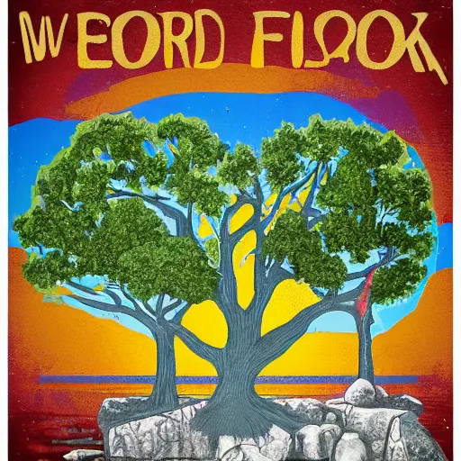 Image similar to filmore west rock art poster