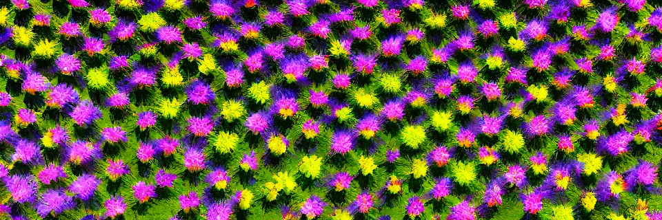 Image similar to photovoltaic flowers blooming, close-up from above, reflections, 8k, stunning masterpiece, octane render, award winning, world press photo, futuristic, intense atmosphere