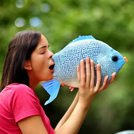 Image similar to Human blowfish