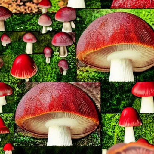 Image similar to photograph of 🍄,