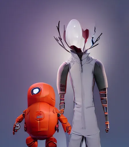 Image similar to TIm Burtons style big hero 6 by Alex Pardee and Nekro and Petros Afshar, and James McDermott,unstirred paint, vivid color, cgsociety 4K