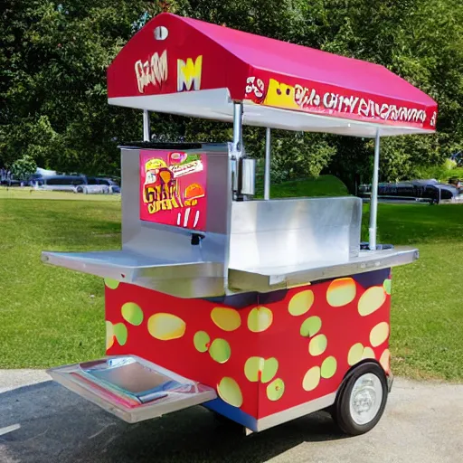 Image similar to rema 1 0 0 0 hot dog stand