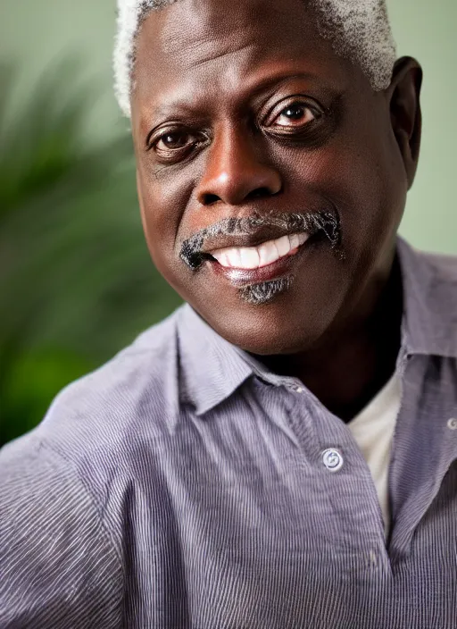 Prompt: DSLR photo portrait still of 64 year old age 64 Bernie Mac at age 64!!!, 85mm f1.8