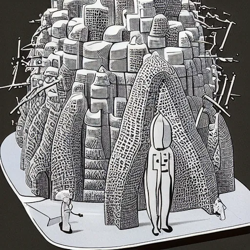 Image similar to comic strip, axonometric dignified by chesley bonestell, by iris van herpen. a experimental art of a city made entirely out of kulich, a traditional russian easter bread. the city is bustling with activity. the experimental art is playful & whimsical, with a touch of magic.