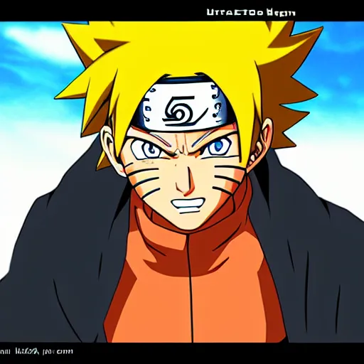 Image similar to naruto uzumaki art by akira toriyama, 4 k, dragon ball artstyle, cel shaded, highly detailed, epic lighting