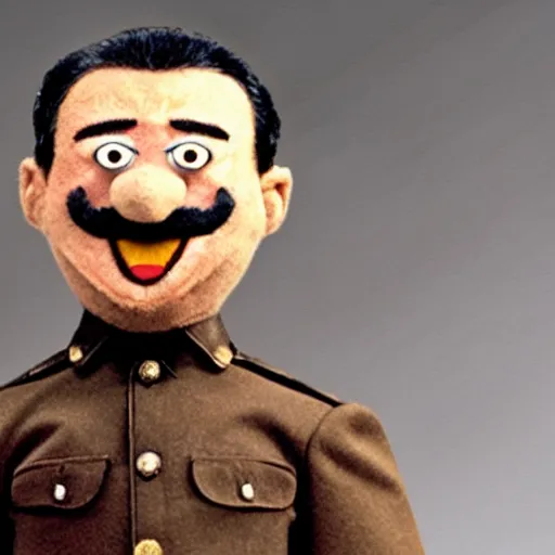 Image similar to stalin as a muppet