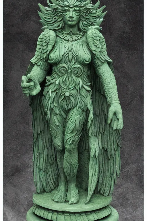 Image similar to Coatlicue statue variations