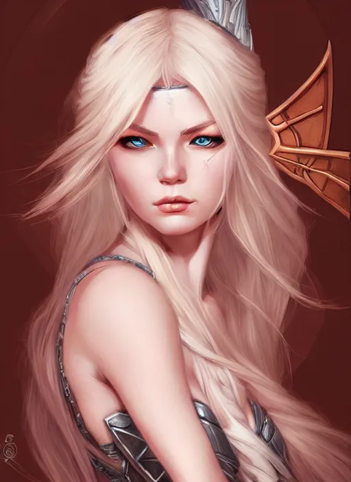 Image similar to blonde combat fairy venizian era, dark fantasy, extremely detailed, sharp focus, portrait, smooth, digital illustration, by rossdraws, frank franzzeta