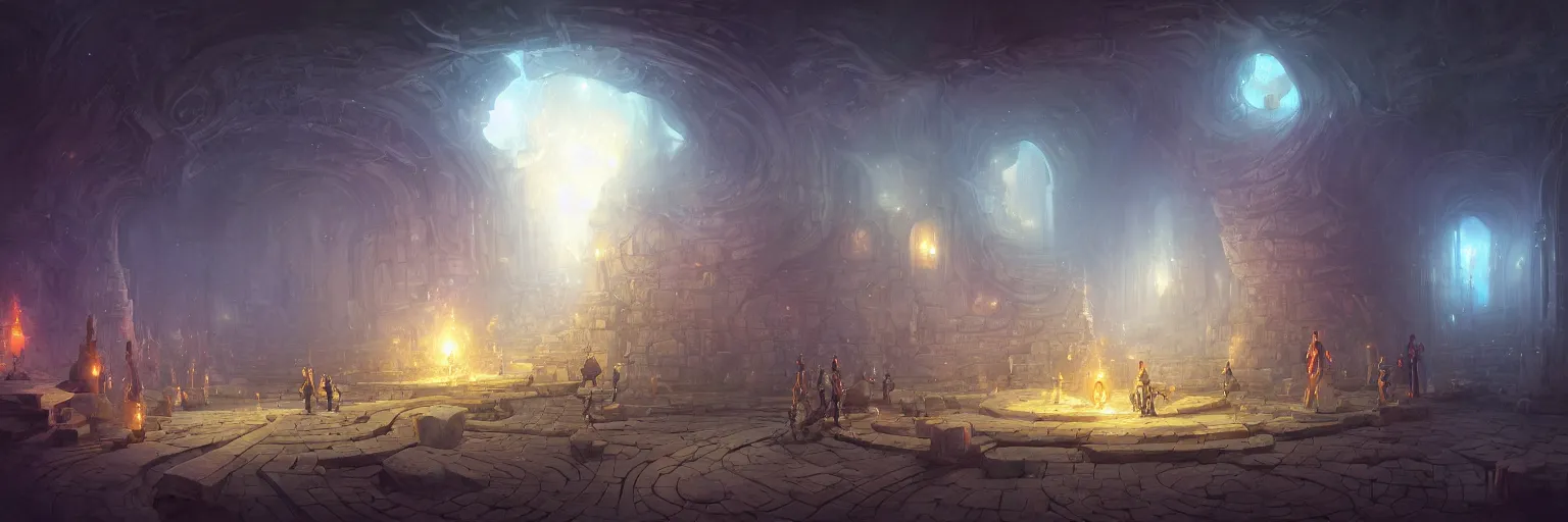 Image similar to The Labyrinth of Space and Time, by Andreas Rocha