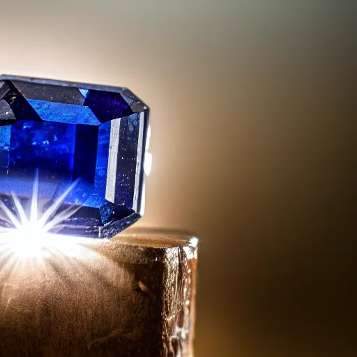 Image similar to beam of light going through a sapphire gem stone, canon eos r 3, f / 1. 4, iso 2 0 0, 1 / 1 6 0 s, 8 k, raw, unedited, symmetrical balance, in - frame