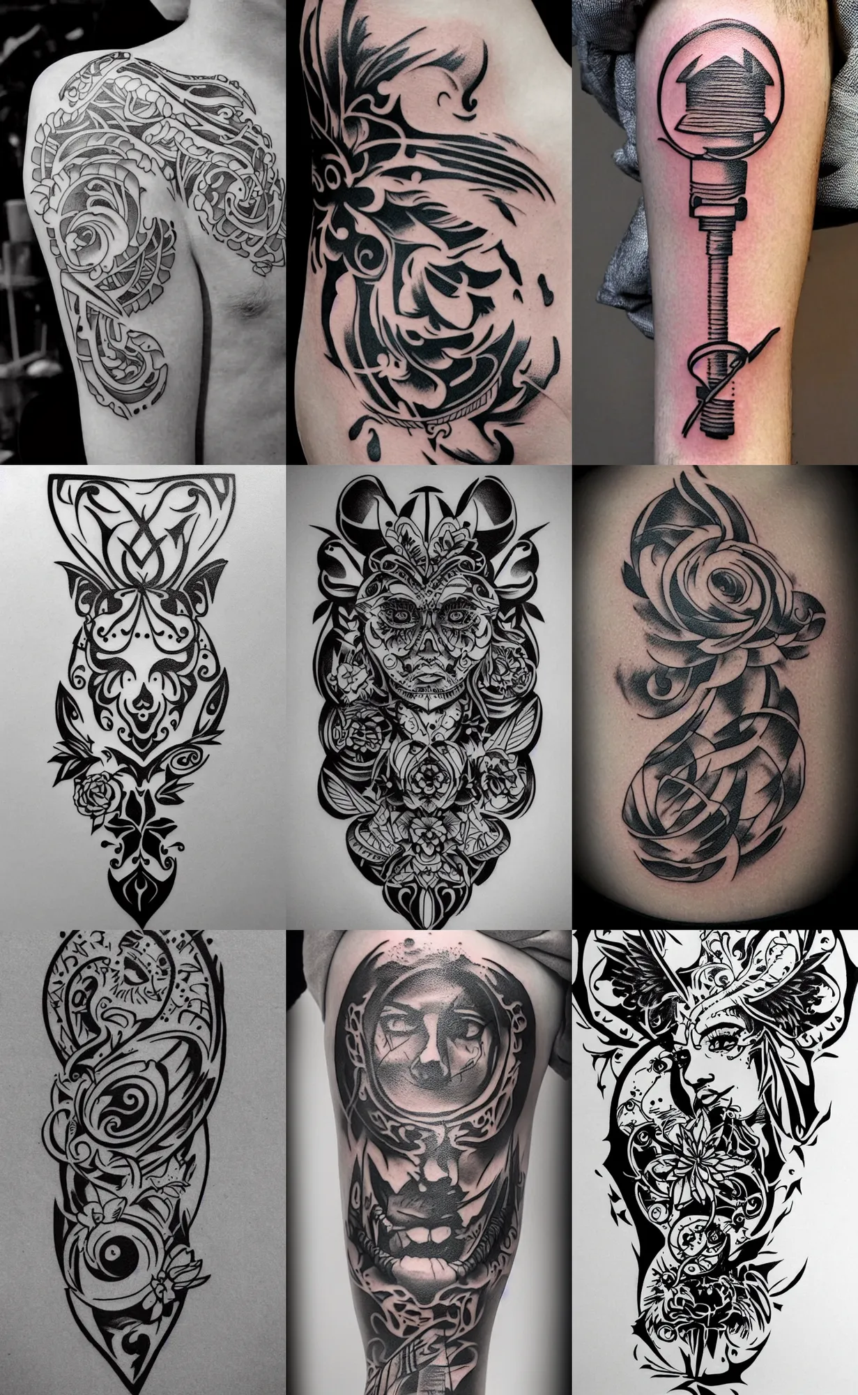 10,300+ Tattoo Stencil Stock Photos, Pictures & Royalty-Free