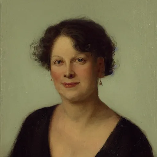 Image similar to portrait of a woman, her name is frederique