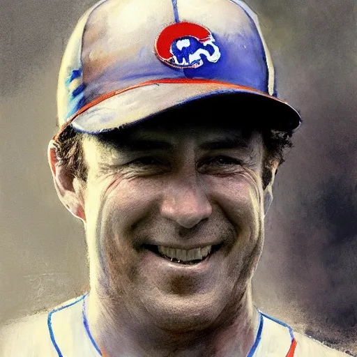 Prompt: portrait of gary carter, expos, by jeremy mann, anders zorn, greg rutkowski.