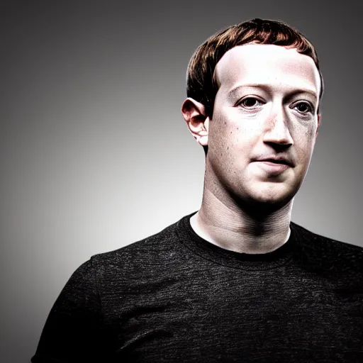 Prompt: seamless looping design of mark zuckerberg's head on striped white and black background