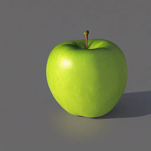 Prompt: photo of an apple, photorealistic, 4k