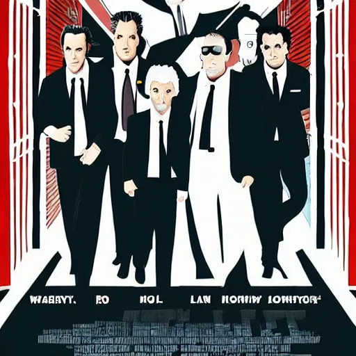 Prompt: reservoir dogs poster but with Bugs Bunny instead of micheal madsen 4k