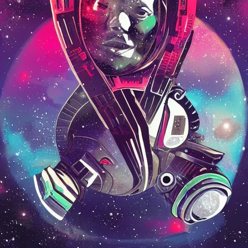 Image similar to space opera artwork
