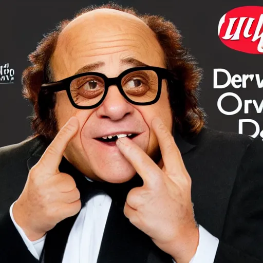 Prompt: danny devito as a dorrito