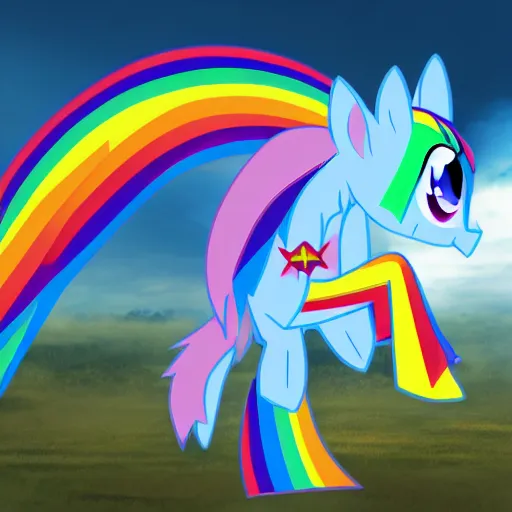 Image similar to Rainbow Dash, Pegasus Photography, sponsored by Ponies of Equestria