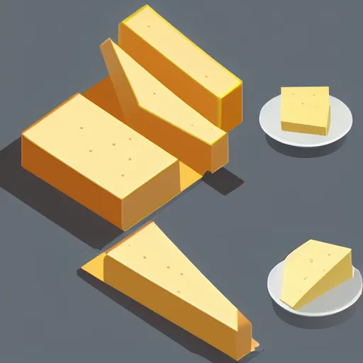 Image similar to isometric stacked layers of swiss cheese