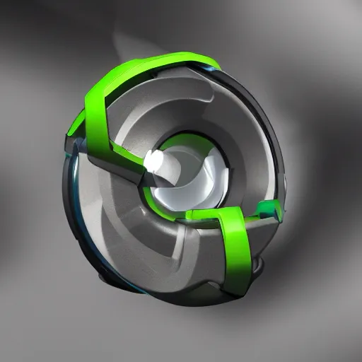 Image similar to photorealistic omnitrix from ben 1 0, 3 d render, cycles, cinematic, unreal engine 5