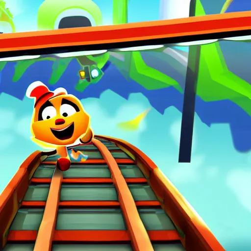 Image similar to subway surf