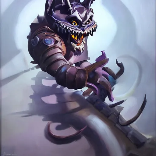 Prompt: greg manchess portrait painting of armored cheshire cat from alice in wonderland as overwatch character, medium shot, asymmetrical, profile picture, organic painting, sunny day, matte painting, bold shapes, hard edges, street art, trending on artstation, by huang guangjian, gil elvgren, ruan jia, randy vargas, greg rutkowski