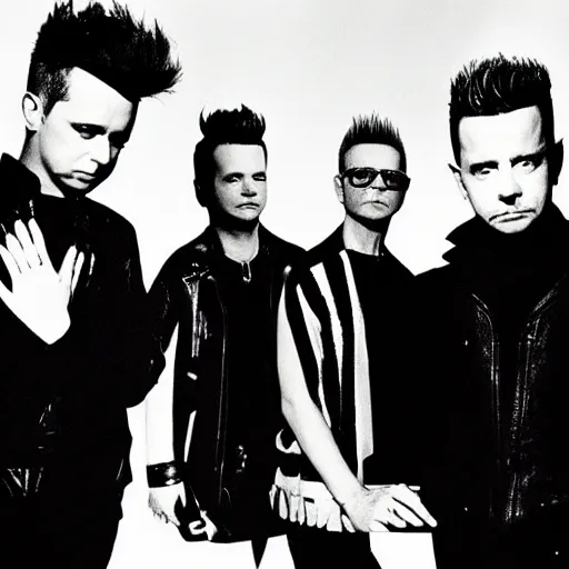 Prompt: “ depeche mode ”