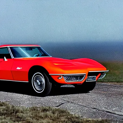 Image similar to different variant of the corvette c 2 1 9 6 9.