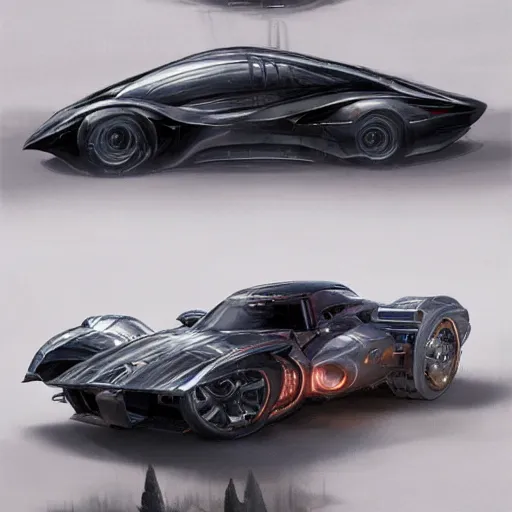 Prompt: full view of a car, intricate, elegant, highly detailed, digital painting, concept art, smooth, sharp focus, art style from Wang Ke and Greg Rutkowski and Bruce Kaiser and Scott Robertson and Dmitry Mazurkevich and Doruk Erdem and Jon Sibal, small style cue from star trek